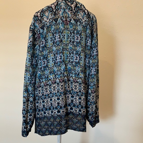 Two JJill long, Rayon shirts - Picture 2 of 8